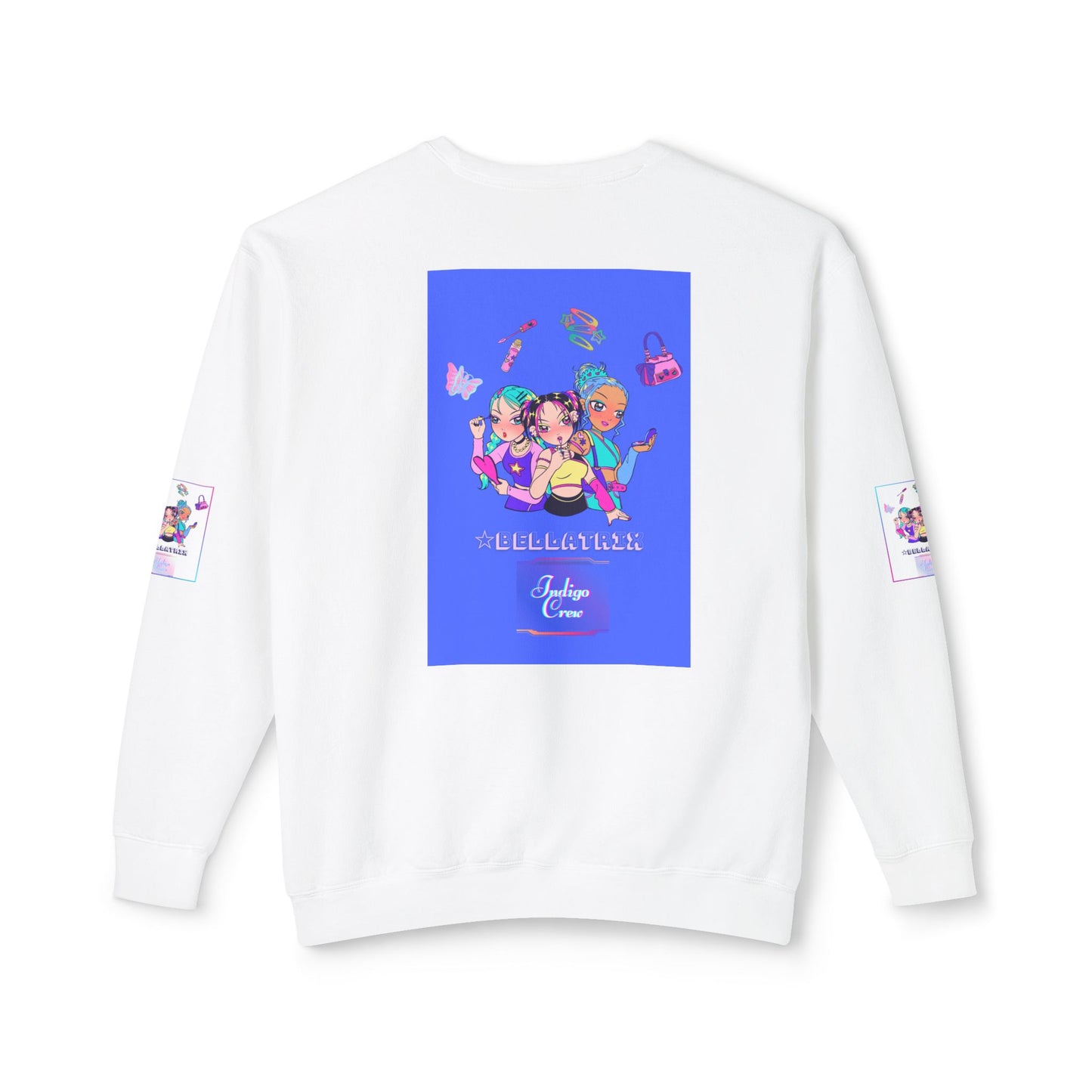 Indigo-Crew Bellatrix Unisex Lightweight Crewneck Sweatshirt