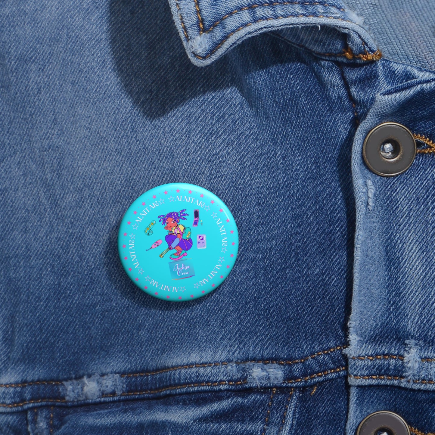 Indigo-Crew Alnitak Pin Buttons