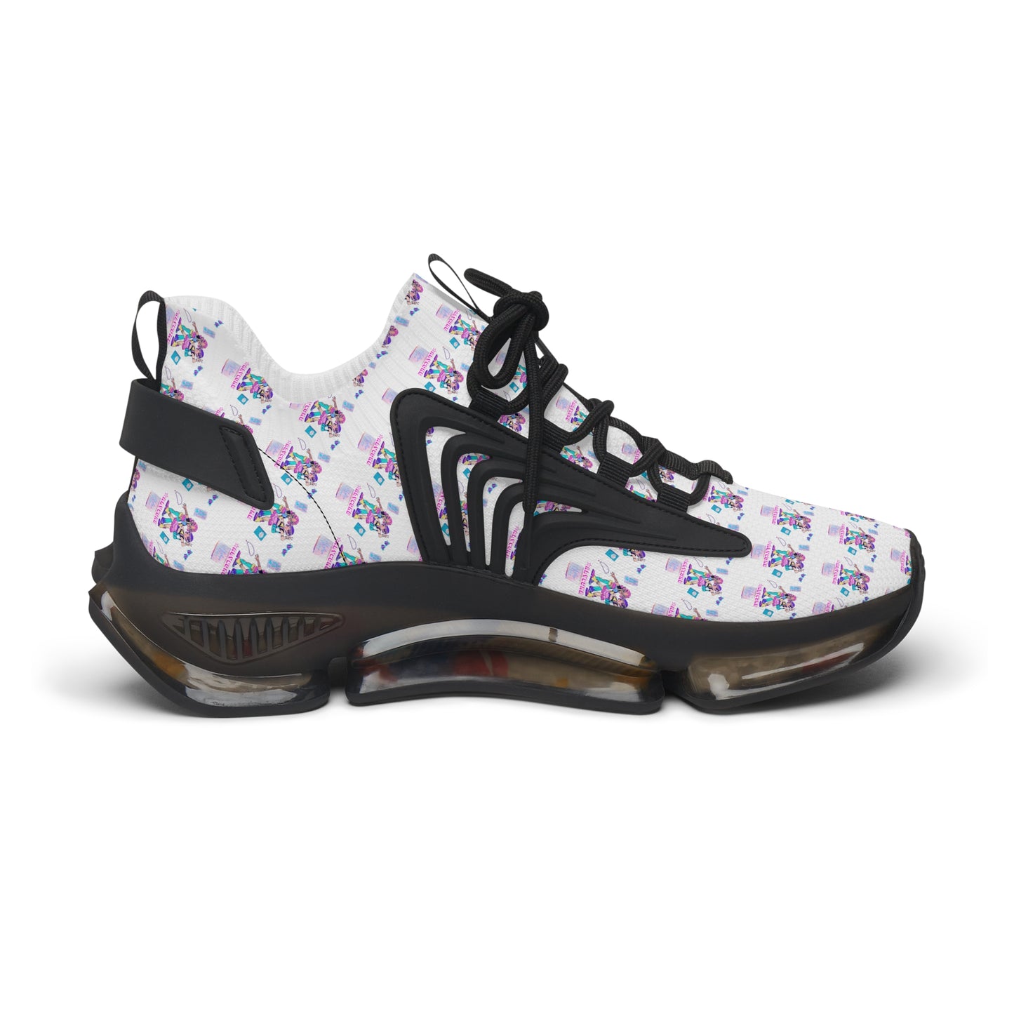 Indigo-Crew Alycone Unisex Mesh Sneakers