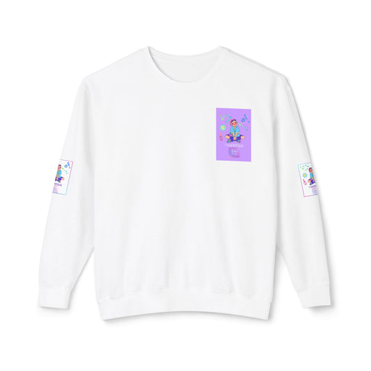 Indigo-Crew Aquila Unisex Lightweight Crewneck Sweatshirt