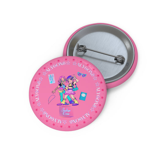 Indigo-Crew Alycone Pin Buttons