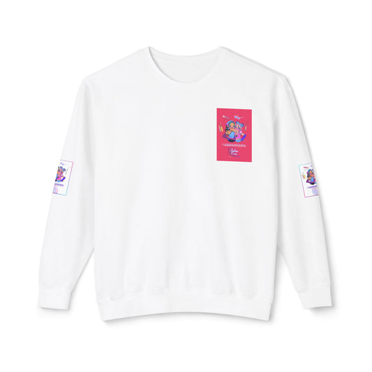 Indigo-Crew Andromeda Unisex Lightweight Crewneck Sweatshirt