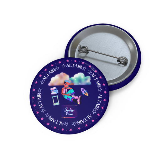 Indigo-Crew Altair  Pin Buttons