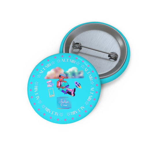Indigo-Crew Altair Pin Buttons