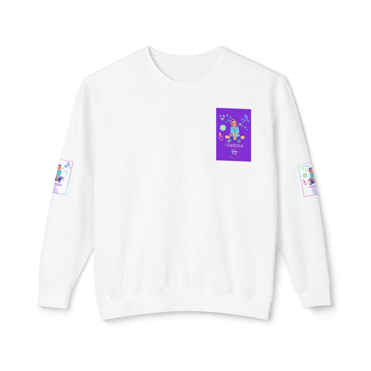 Indigo-Crew Aquila Unisex Lightweight Crewneck Sweatshirt