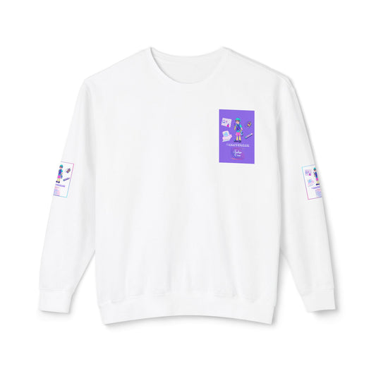 Indigo-Crew Arcturian Unisex Lightweight Crewneck Sweatshirt