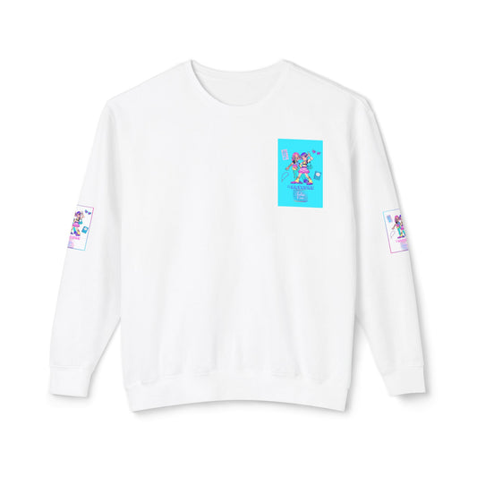 Indigo-Crew Alycone Unisex Lightweight Crewneck Sweatshirt