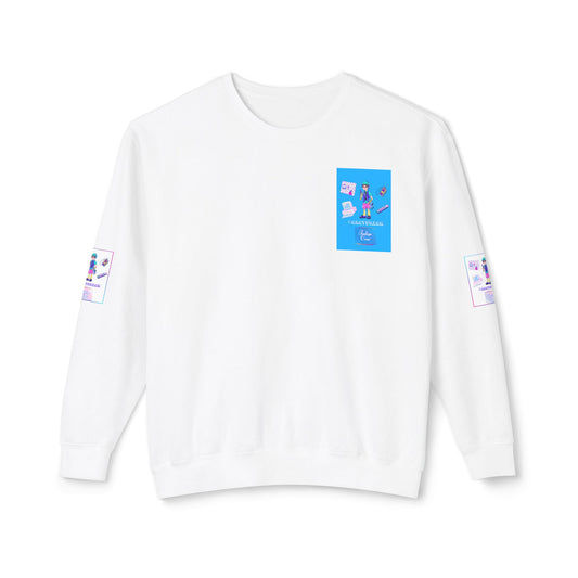 Indigo-Crew Arcturian Unisex Lightweight Crewneck Sweatshirt
