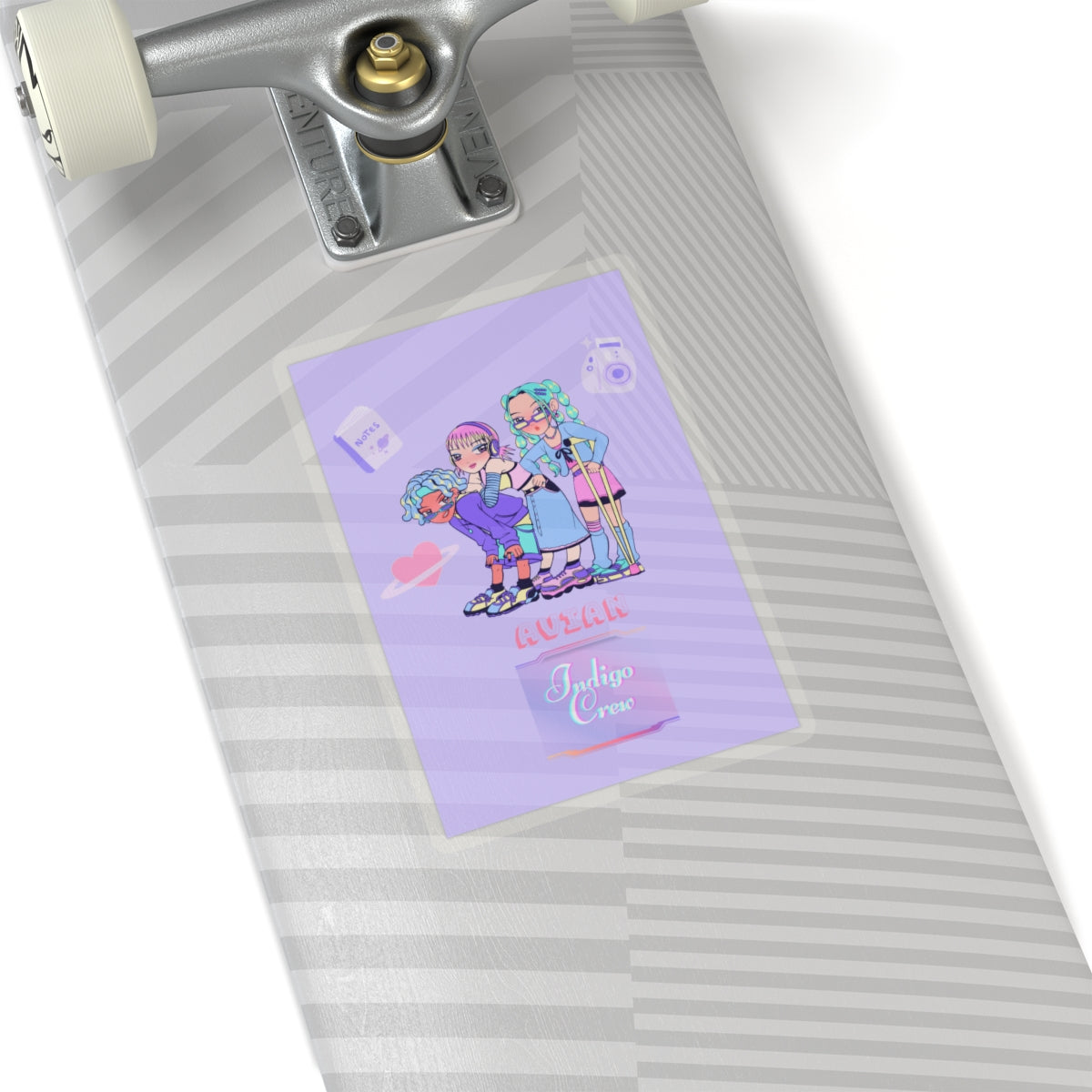 Indigo-Crew Avian Kiss-Cut Stickers