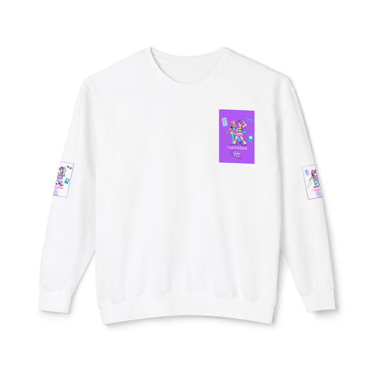Indigo-Crew Alycone Unisex Lightweight Crewneck Sweatshirt