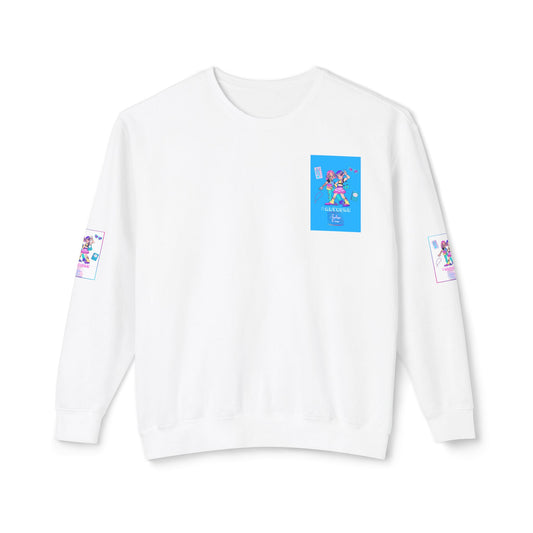 Indigo-Crew Alycone Unisex Lightweight Crewneck Sweatshirt