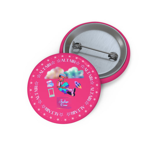 Indigo-Crew Altair  Pin Buttons