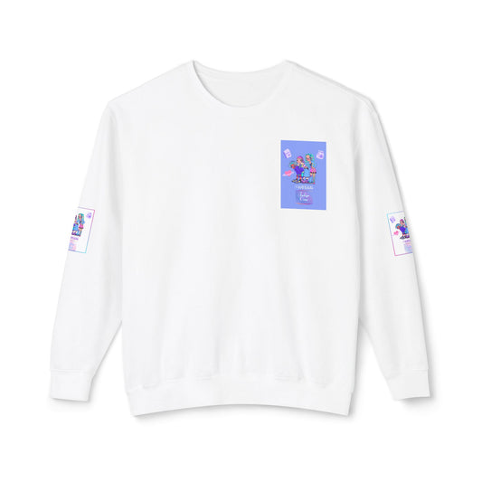 Indigo-Crew Avian Unisex Lightweight Crewneck Sweatshirt
