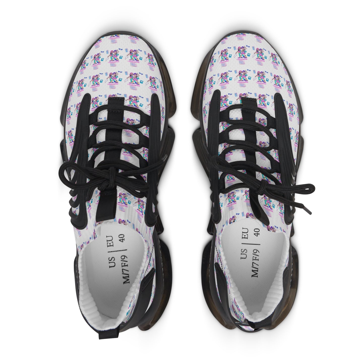 Indigo-Crew Alycone Unisex Mesh Sneakers