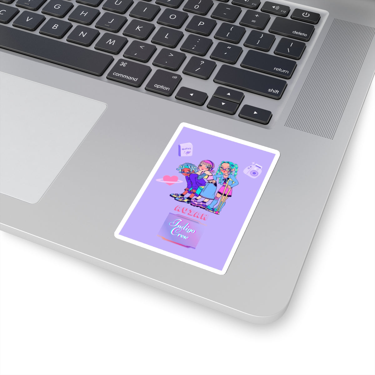 Indigo-Crew Avian Kiss-Cut Stickers