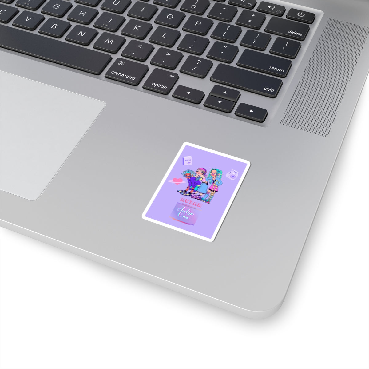 Indigo-Crew Avian Kiss-Cut Stickers