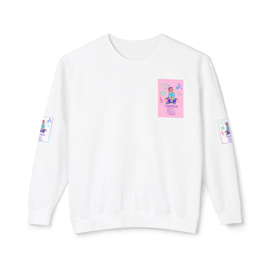 Indigo-Crew Aquila Unisex Lightweight Crewneck Sweatshirt